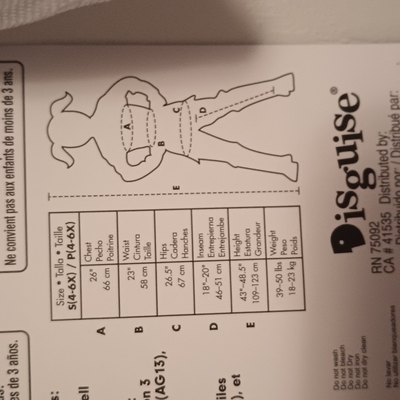 NWT DISNEY ZOMBIES 3 ADDISON DELUXE CHILD COSTUME - Picture 7 of 7